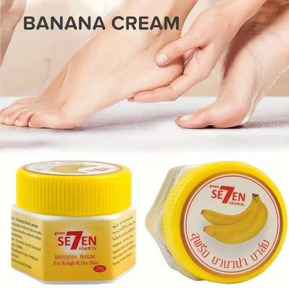 Crème de banane pour la peau sèche - SDEG Glitter