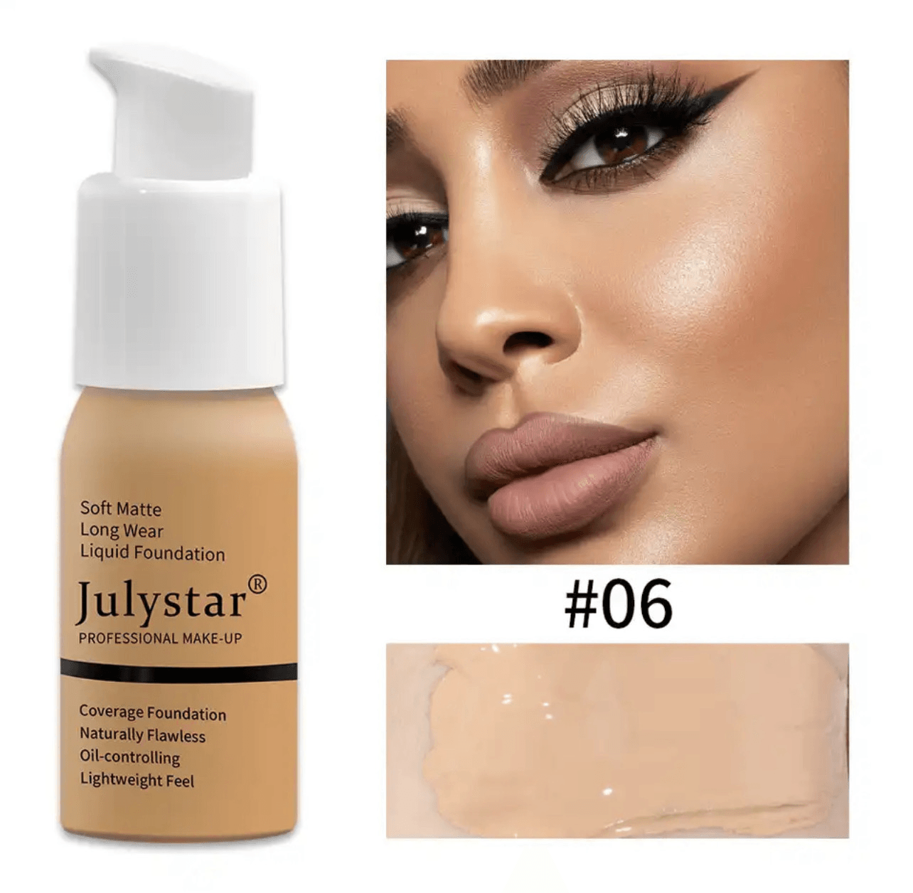 Finish liquid foundation - SDEG Glitter