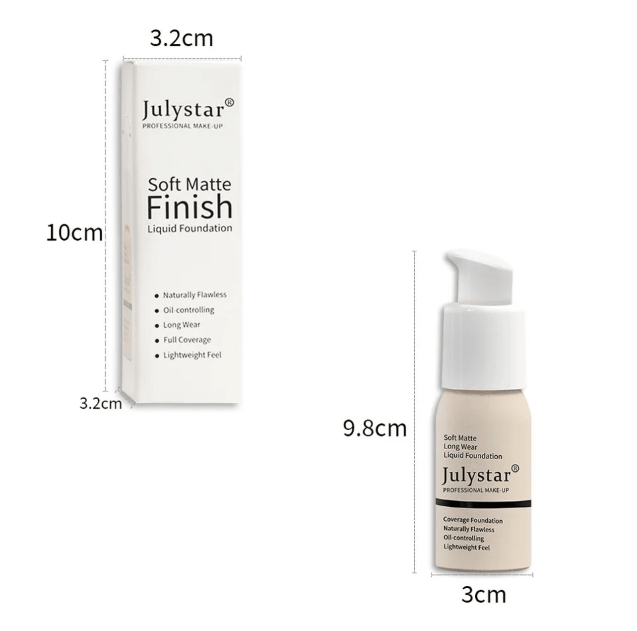 Finish liquid foundation - SDEG Glitter