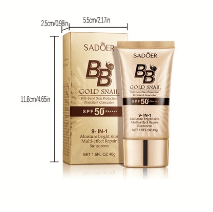 Golden BB Cream SPF50 - SDEG Glitter