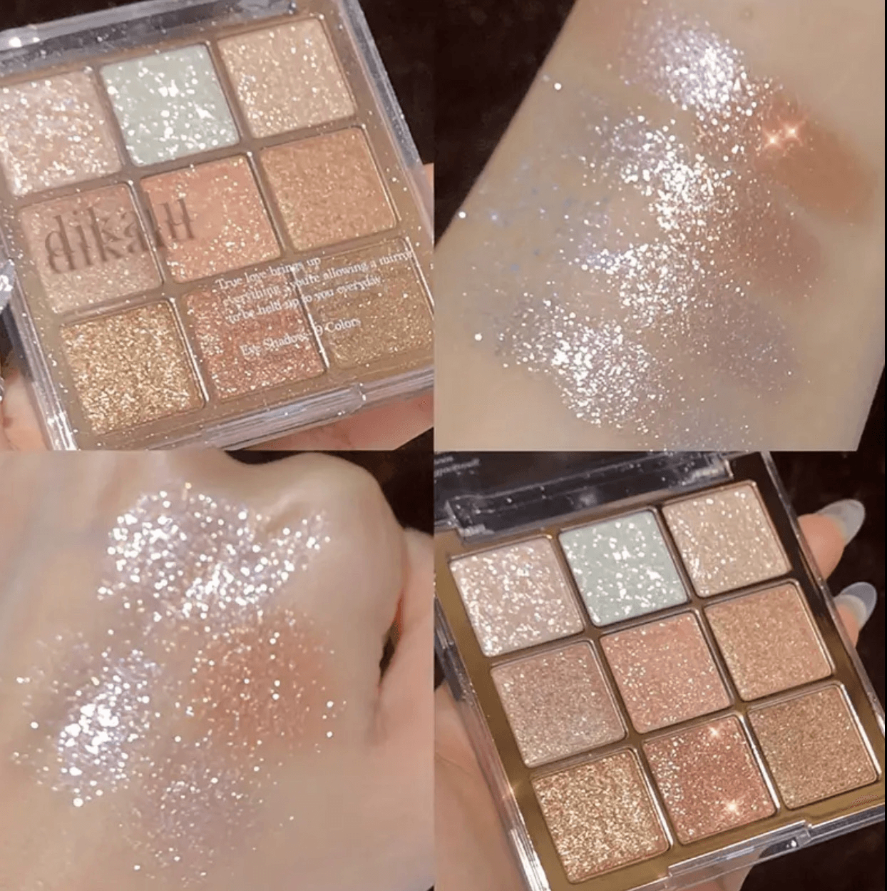 Palette de fards à paupières - SDEG Glitter